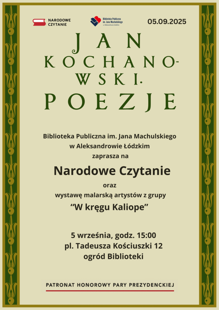 plakat promujący wydarzenie