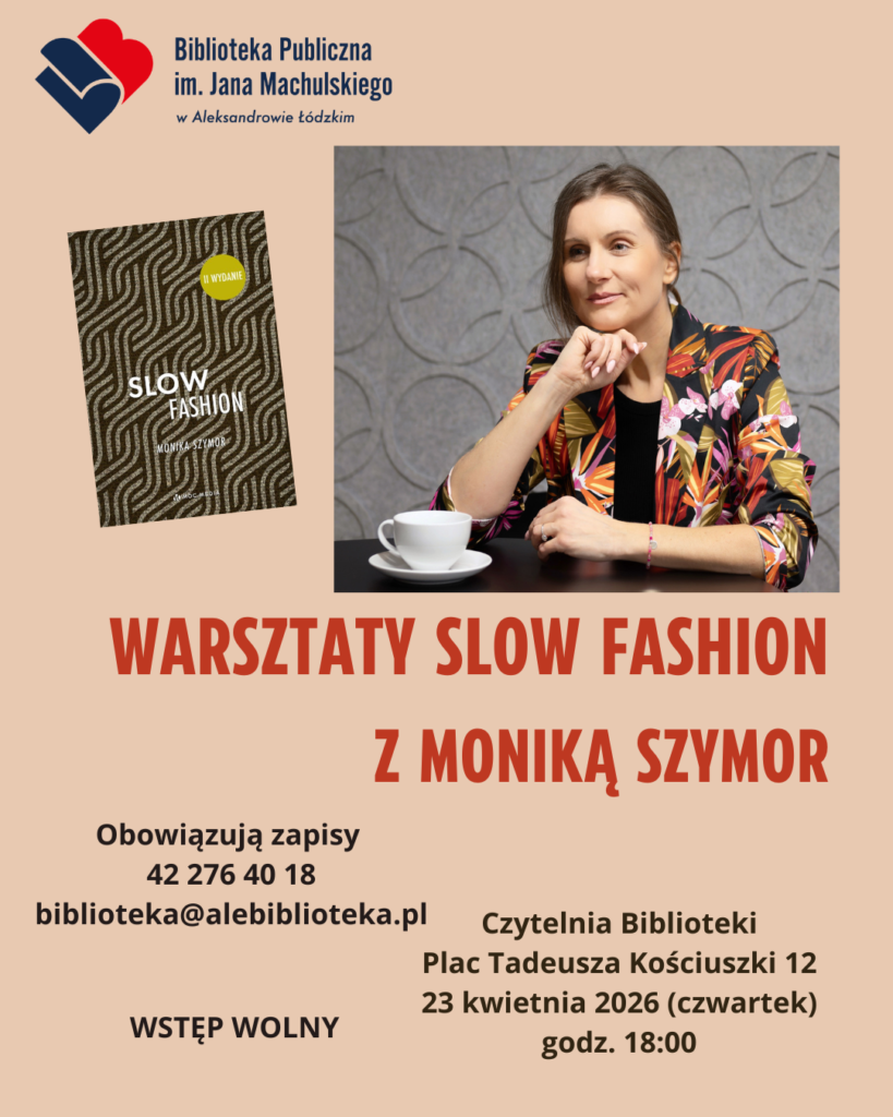 plakat promujący warsztaty z Moniką Szymor