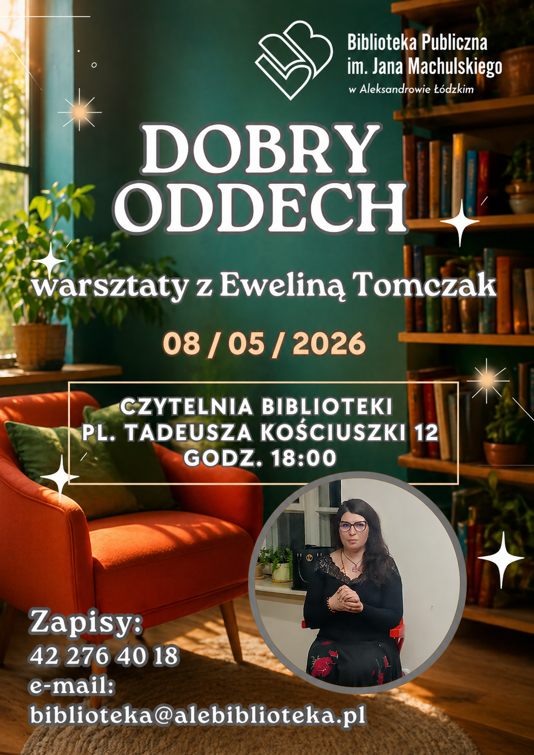 plakat promujący warsztaty
