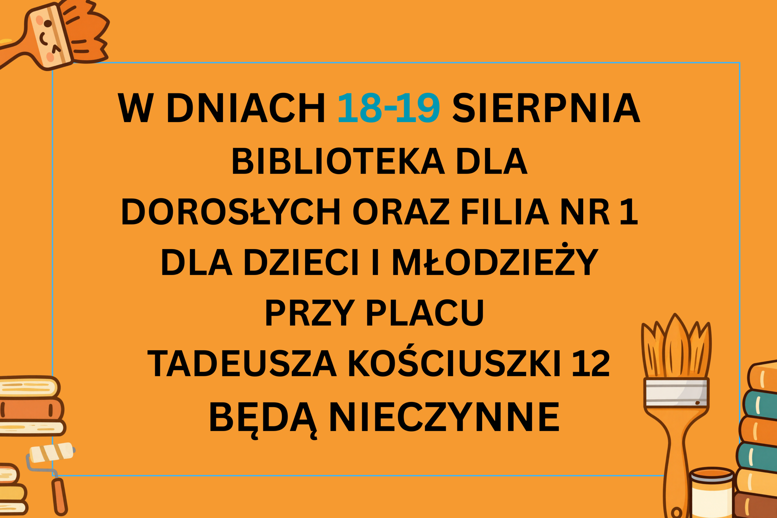 PROSIMY O UWAGĘ!